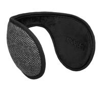 McBURN Herringbone Earband Women/Men - earbands Ear Warmers with Lining Winter Autumn-Winter - One Size Black-White