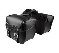 MCBXTH Left Right PU Leather Motorcycle Saddlebag for Harley Sportster XL 883 1200