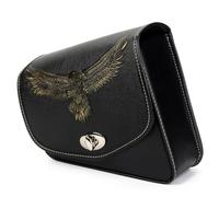 MCBXTH Motorcycle Left Right Saddlebag Rear Side Travel Luggage Bag for Harley(Left Side)