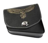 MCBXTH Motorcycle Left Right Saddlebag Rear Side Travel Luggage Bag for Suzuki(Left Side)