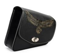 MCBXTH Motorcycle Left Right Saddlebag Rear Side Travel Luggage Bag for Suzuki(Right Side)