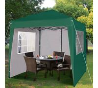 Mcc Direct 2X2 Pop Up Green Gazebo With Sides
