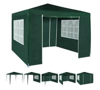 Mcc Direct 3X3 Event Gazebo Green With Sides
