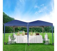MCC Direct 3x6m Pop up Gazebo Part Tent Marquee in Blue MCC Direct Blue