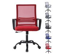 MCC Direct AeroFlex Mesh Back Office Chair - Red | Size: 1 Pack MCC Direct Red 1 Pack
