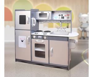 MCC Direct CozyCubs Tiny Chef's Kitchen Set Play Kitchen Grey in Brown | Size: 2 Pack MCC Direct Brown 2 Pack