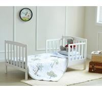 MCC Direct CozyCubs Toddler Bed Wooden Frame with Mattress - Montanna in White | Size: 1 Pack MCC Direct White 1 Pack