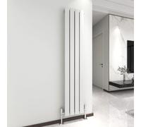 MCC Direct Designer Flat Panel Double Radiator 1600x272 White MCC Direct White 1600x272