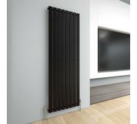 MCC Direct Designer Flat Panel Single Radiator 1800x544mm Black | Size: 1800x544 MCC Direct Black 1800x544