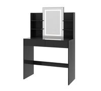 Mcc Direct Dressing Table Adjustable Led Mirror Vanity Table Make Up Desk Texas