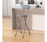 MCC Direct Folding Breakfast Bar Stool padded High Chair Single Grey MCC Direct Grey