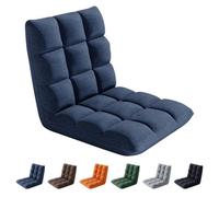 Mcc Direct Folding Floor Chair 14 Position Padded Adjustable Lounge Recliner Chair