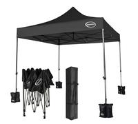 MCC Direct Maximus 3x3 Heavy Duty Pop up Gazebo NS in Black MCC Direct Black