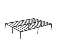 Mcc Direct Metal Bed Frame King Size 5Ft Black Metal Mattress Base - Florence