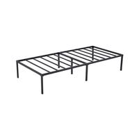 Mcc Direct Metal Bed Frame Single 3Ft Black Metal Mattress Base - Florence