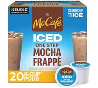 McCafe Iced One Step Mocha Frappe, Keurig Single Serve K-Cup Capsules, 20 Count