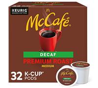 McCafe Keurig Single Serve K-Cup Pods, Premium Roast Decaf, 32 Count