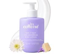 Mccaffeine Take It Easy 10% Magnesium Body Lotion-300ml | Stress-Reduction & Better Sleep Lotion For Men & Women | Mild Vanilla Orchid Fragrance Calms & Soothes | Non-greasy 3% Cocoa Butter