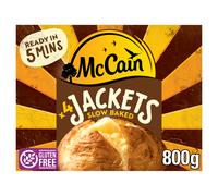 McCain 4 Slow Baked Jackets 800g