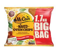 McCain Straight Cut Naked Oven Chips 1.7kg