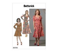 McCall's B6586, butterick, Sewing Pattern,Template, Paper, White, 14-16-18-20-22