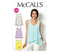 McCall's Ladies Easy Sewing Pattern 6960 Summer Tops & Tunics