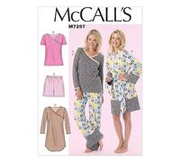 McCall's Ladies Easy Sewing Pattern 7297 Dressing Gown, Nightie & Pyjamas