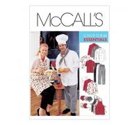 McCall's Ladies & Men's Sewing Pattern 2233 - Chef Uniform & Aprons