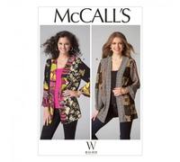 McCalls Ladies Sewing Pattern 7132 Colour Block Loose Fit Jackets