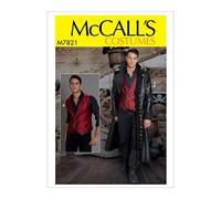McCall's M7821 Sewing Pattern,Template, Paper, White, 46-48-50-52