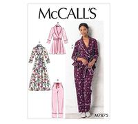 McCall's M7875, Sewing Pattern,Template, Paper, Plain, L-XL