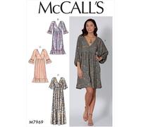 McCall's M7969ZZ-Missess, Dress, Paper, White, Various
