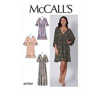 McCall's M7969ZZ-Missess, Dress, Paper, White, Various
