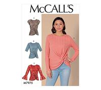 McCall's M7975, Sewing Pattern,Template, Paper, White, Various
