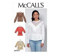 McCall's M7977A5,Sewing Pattern,Template, Paper, White, Various