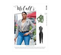 McCall's M8155RR 18W-20W-22W-24W Misses/Plus Size Jacket