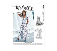 McCall's M8177F5 16-18-20-22-24 Misses Dress, Paper, White