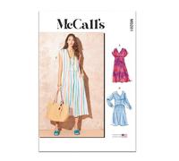 McCall's M8281A Misses Dress A (XS-S-M-L-XL-XXL)