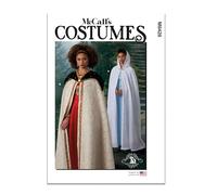 MCCALLS M8428A Misses' Cape Costume A (XS-S-M-L-XL)
