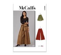 McCall's M8631 Sewing Pattern for Misses' Pleated Shorts and Pants