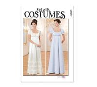McCall's M8647 Sewing Pattern for Misses' Regency Gowns