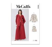 McCall's M8663 Sewing Pattern for Misses' Lounge Top, Shorts and Pants