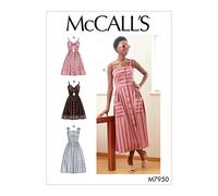 McCall's McCalls-M7950A5 Misses' Dresses, Paper, White, Various