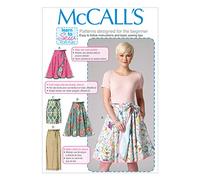 McCall's Pattern 7129, Misses Skirts, Cotton, Size F5 (16-18-20-22-24)