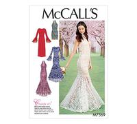 Mccall's Patterns 7569 A5,Misses Dresses,Sizes 6-14, Tissue, Multi-Colour, 17 x 0.5 x 0.07 cm