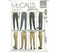 McCall's Pattern #9233 SIZE: 14 ***MISSES' PANTS, TROUSERS & JEANS***