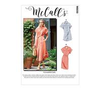 McCalls Pattern M8030A Misses' Dresses & Belt, Paper, Multicoloured, A (XS-S-M-L-XL)
