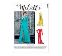 McCalls Pattern M8037E5 Misses' Special Occasion Dresses, Paper, Various, E5 (14-16-18-20-22)