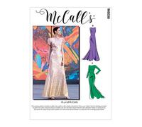 McCalls Pattern M8038B5 Misses' & Women's Special Occasion Dresses, Paper, Various, B5 (8-10-12-14-16)