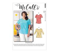 McCalls Pattern M8059B5 Misses'/Women's Pullover Tops and Tunics B5 (8-10-12-14-16), Various